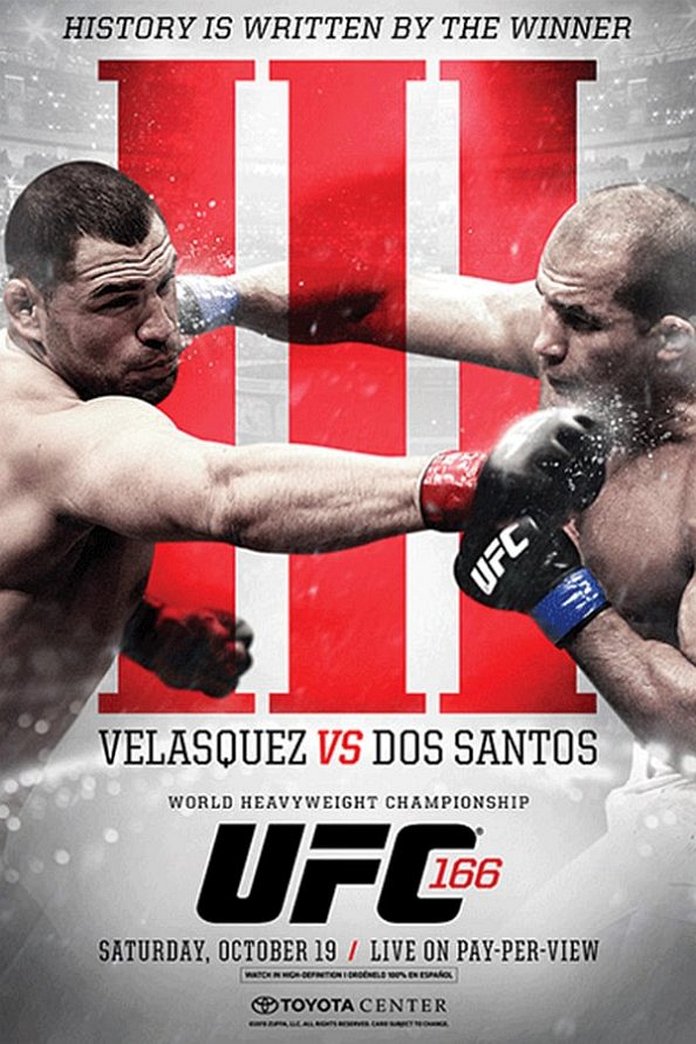 UFC 166 results poster