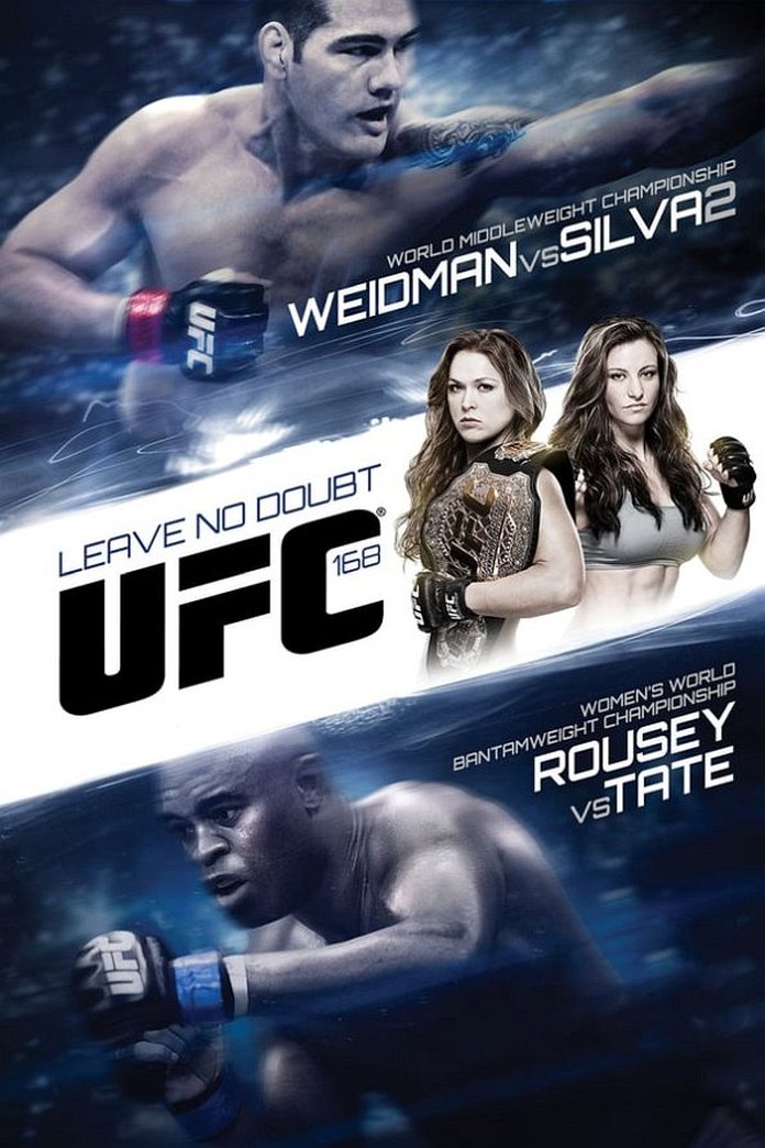 UFC 168 results poster