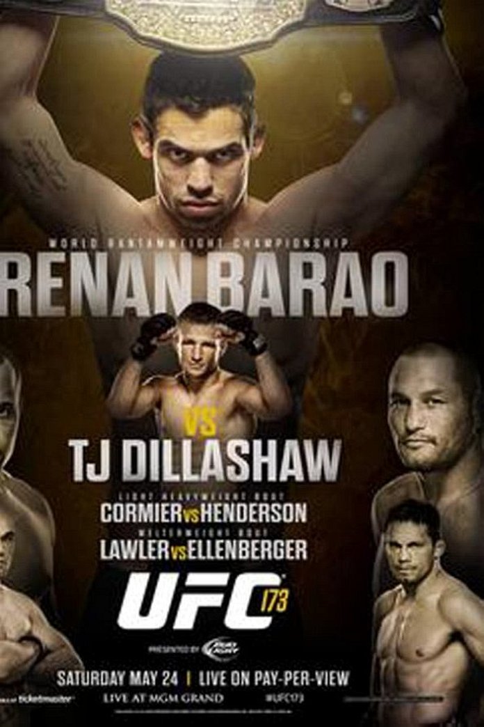 UFC 173 results poster