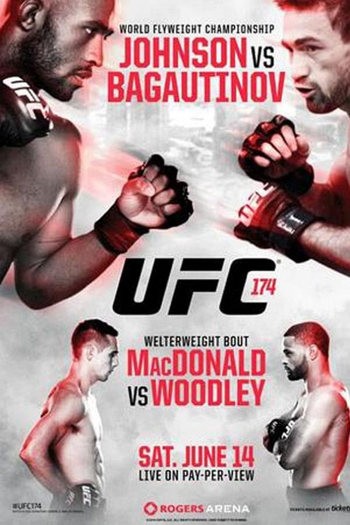 UFC 174: Johnson vs. Bagautinov poster