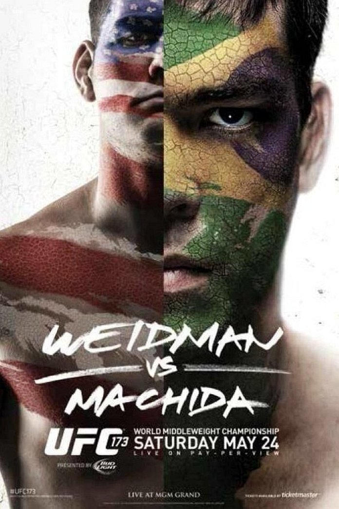 UFC 175: Weidman vs. Machida poster