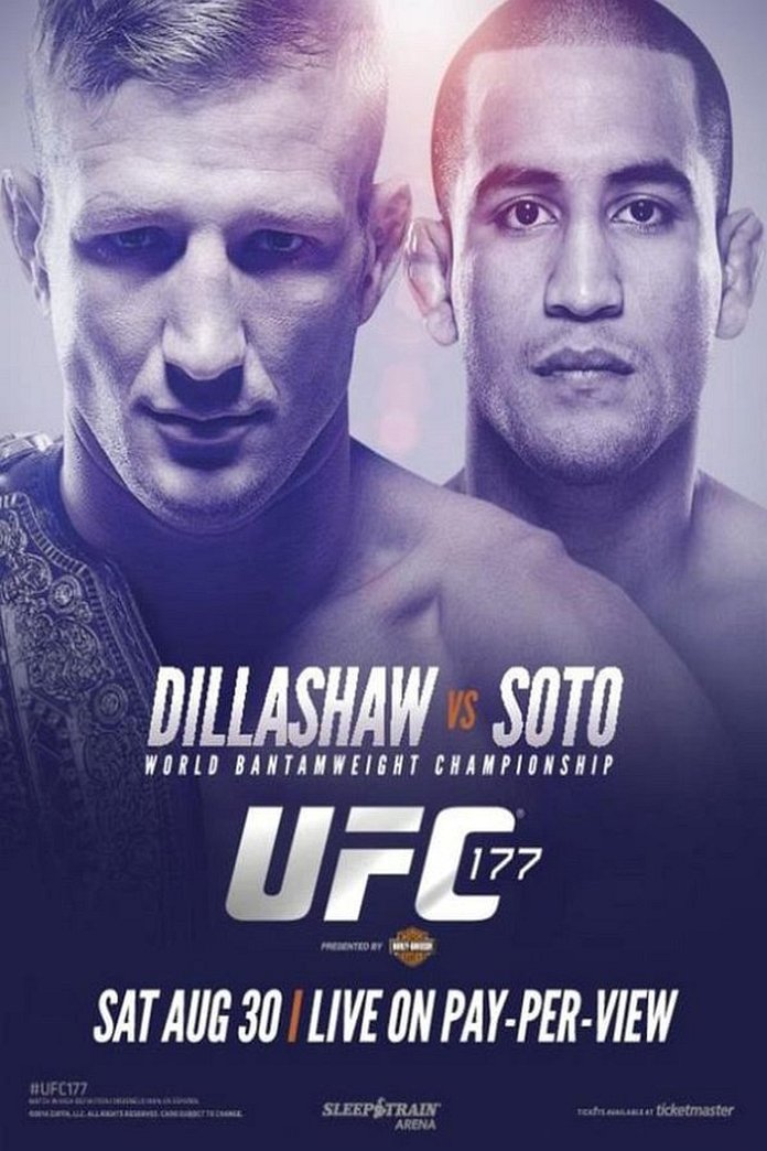 UFC 177 results poster