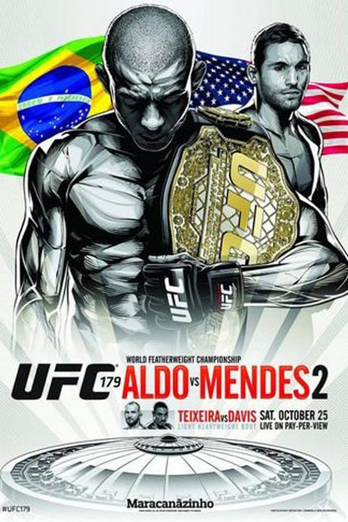 UFC 179: Aldo vs. Mendes 2 poster