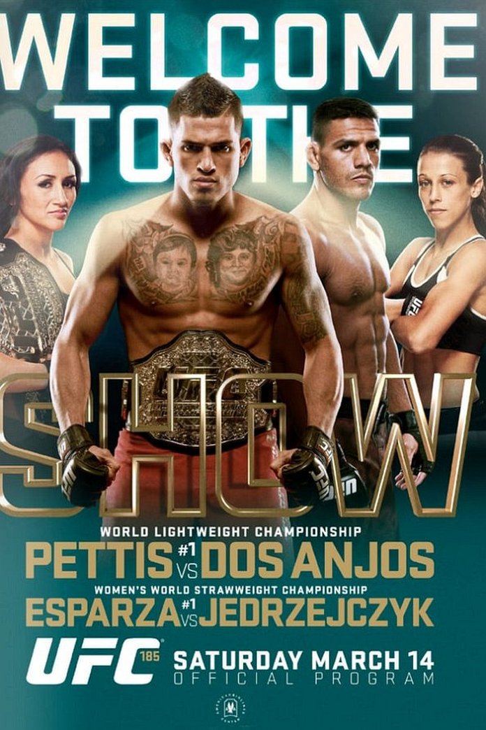 UFC 185 results poster