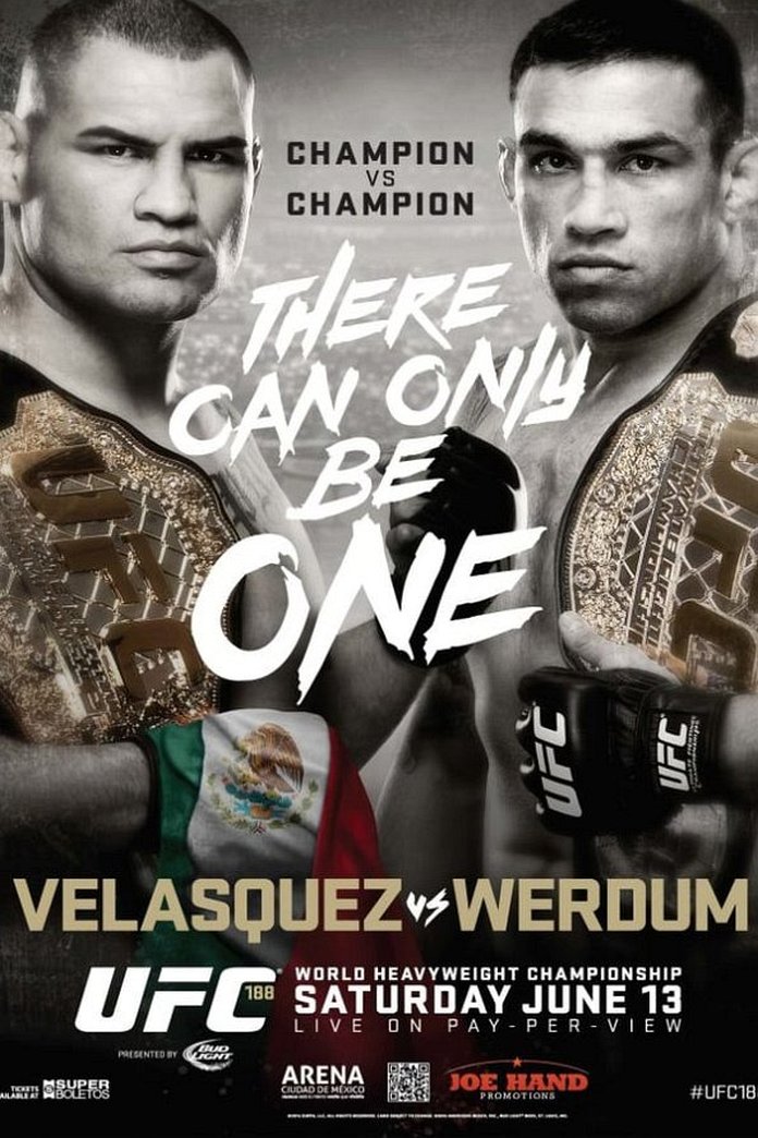 UFC 188: Velasquez vs. Werdum poster