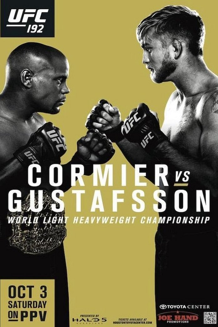 UFC 192: Cormier vs. Gustafsson poster