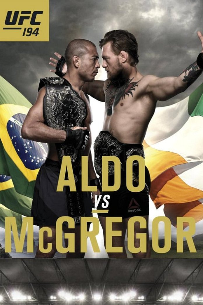 UFC 194 results poster