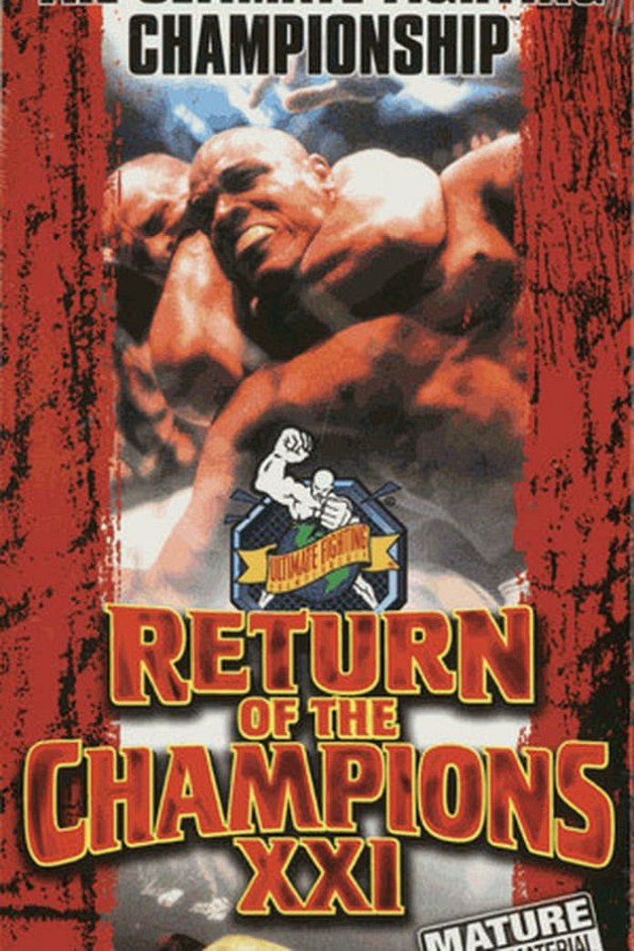 UFC 21: Return of the Champions poster