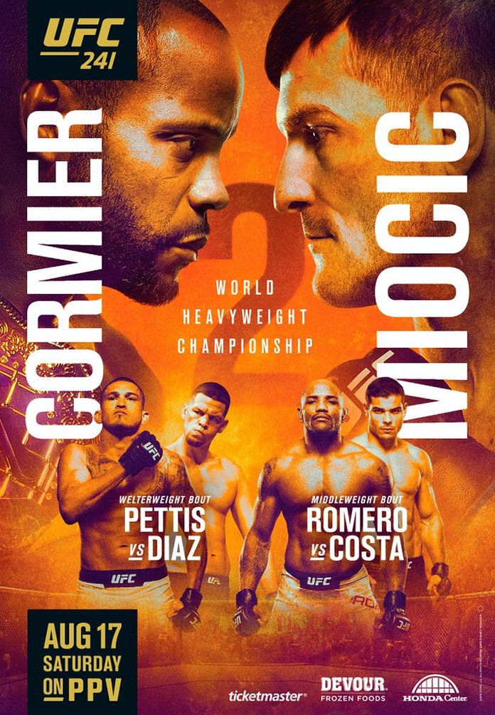 UFC 241: Cormier vs. Miocic 2 poster