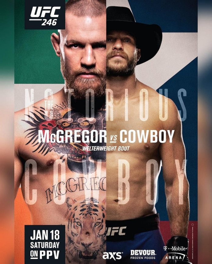 new UFC 246 poster