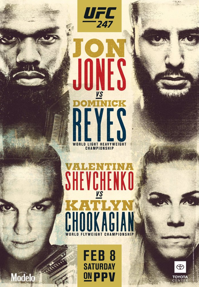 UFC 247 promo photo