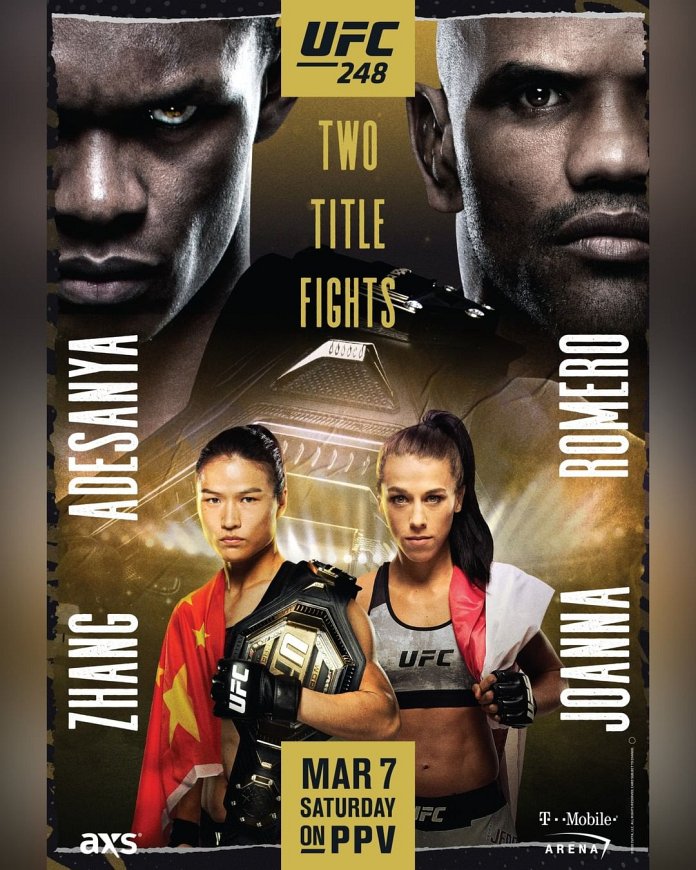 UFC 248 results poster