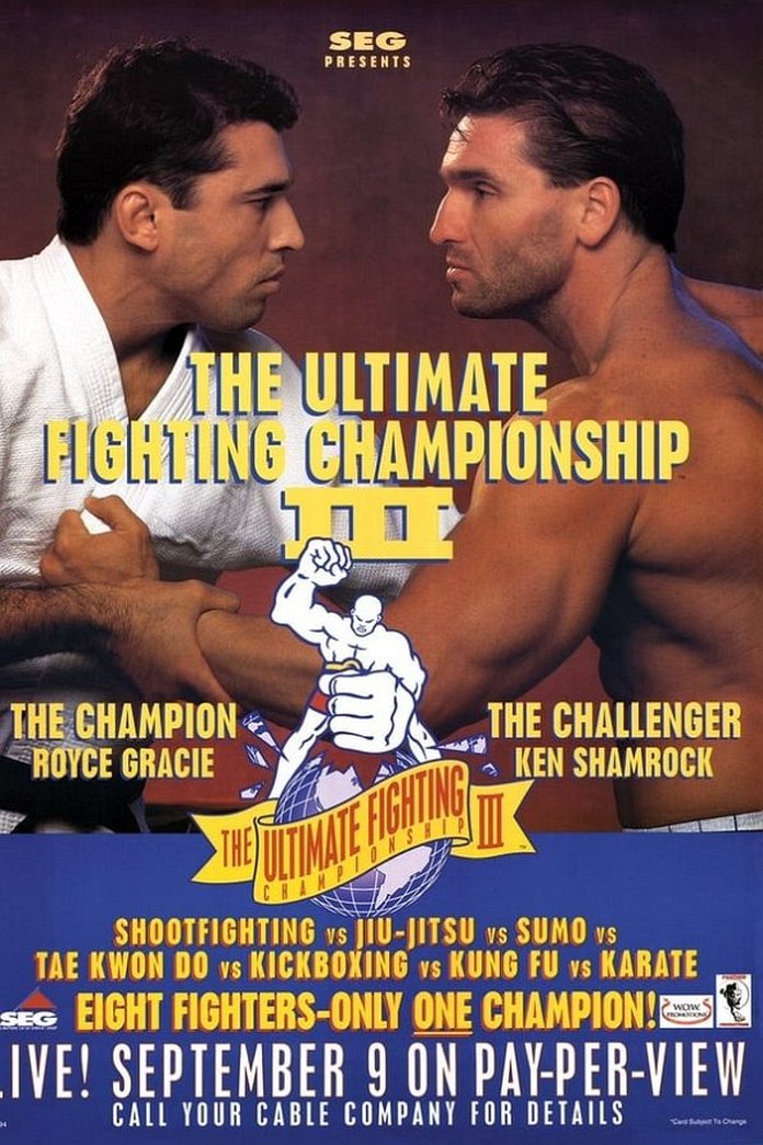 UFC 3 results poster