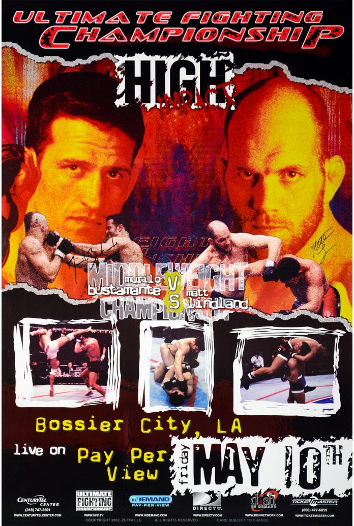 UFC 37 results poster