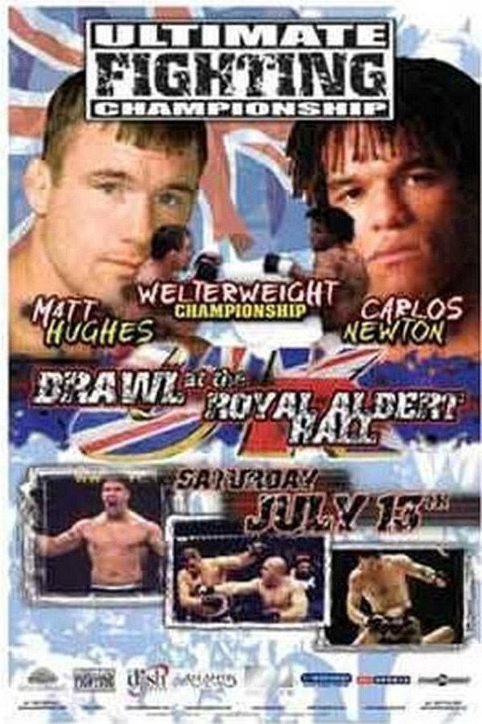 UFC 38 results poster