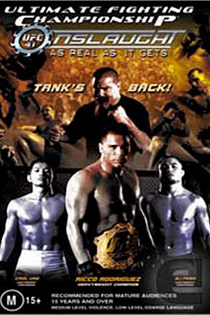 UFC 41: Onslaught poster