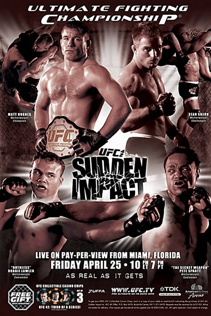 UFC 42: Sudden Impact poster