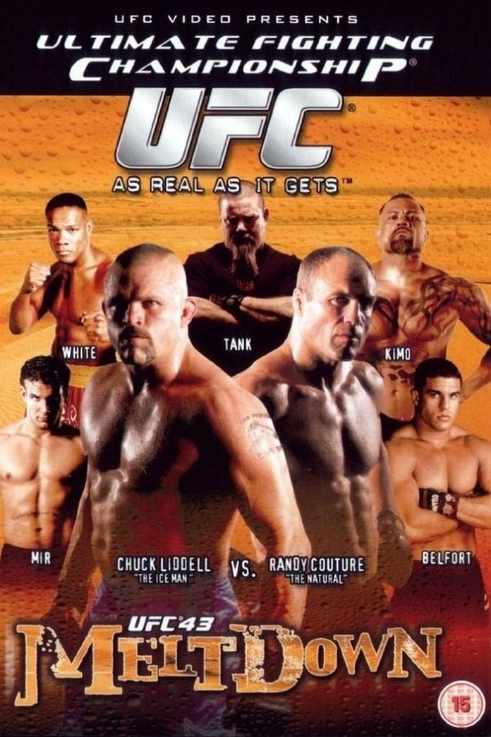 UFC 43 results poster
