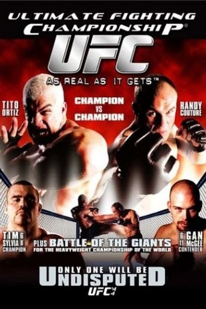UFC 44: Undisputed poster