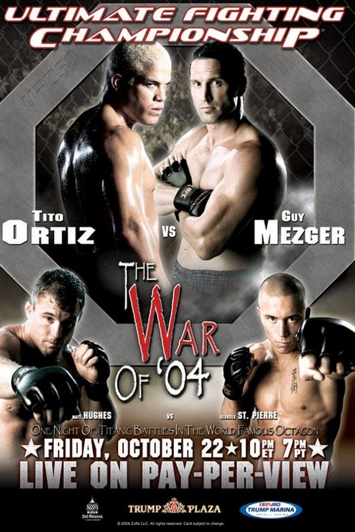 UFC 50: The War of '04 poster