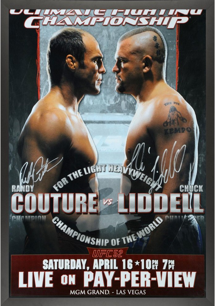 UFC 52 results poster