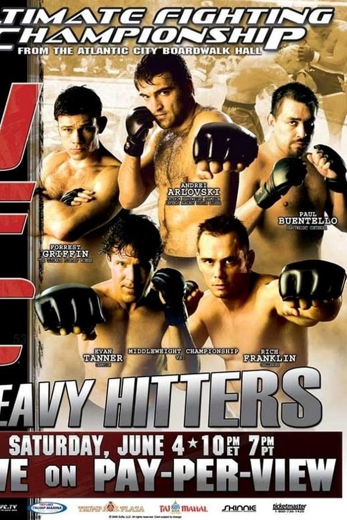 UFC 53 results poster