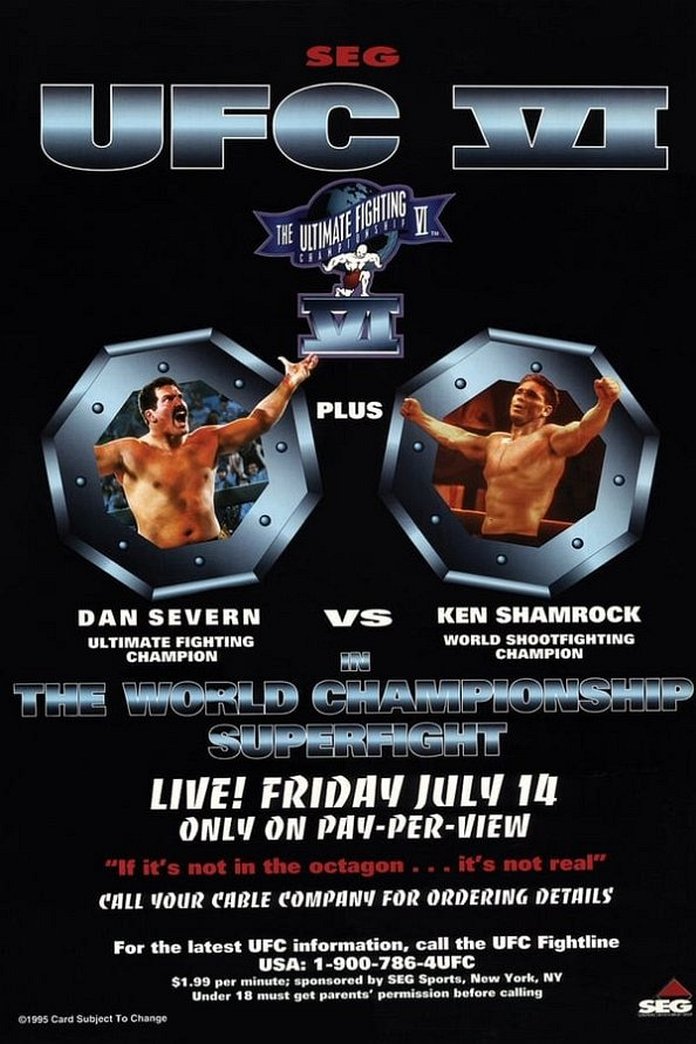 UFC 6: Shamrock vs. Severn poster