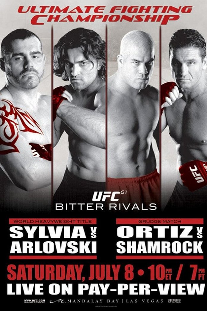 UFC 61 results poster