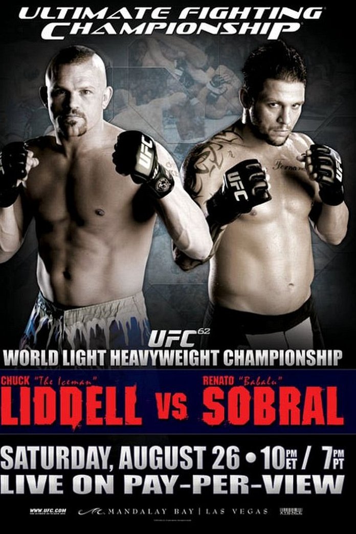 UFC 62 results poster
