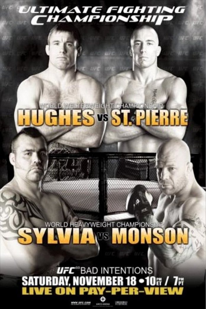 UFC 65 results poster