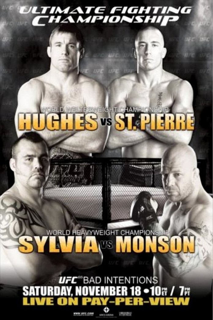 UFC 65: Bad Intentions poster