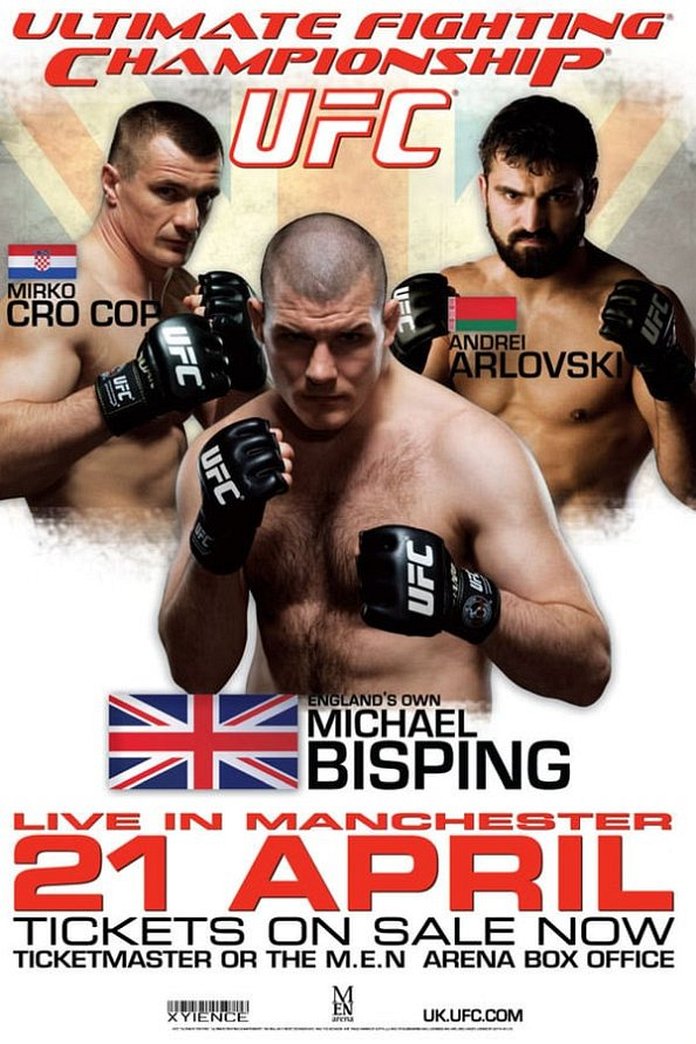 UFC 70 results poster