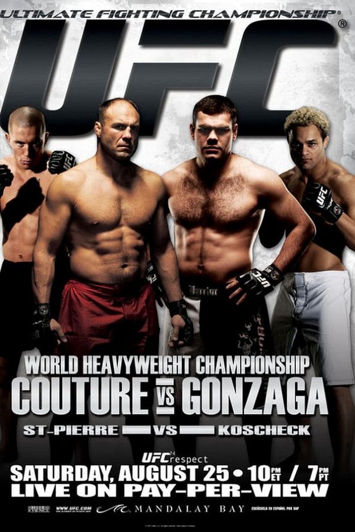 UFC 74 results poster