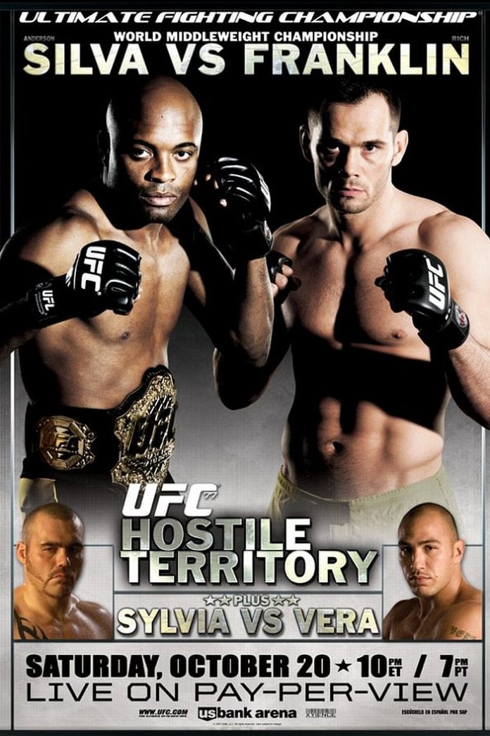 UFC 77 results poster