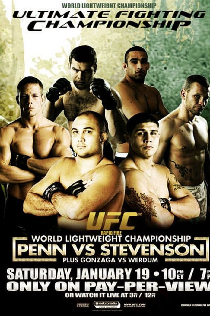 UFC 80 results poster