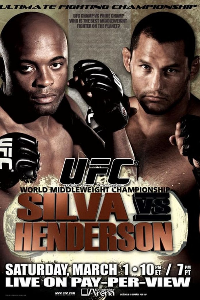 UFC 82 results poster