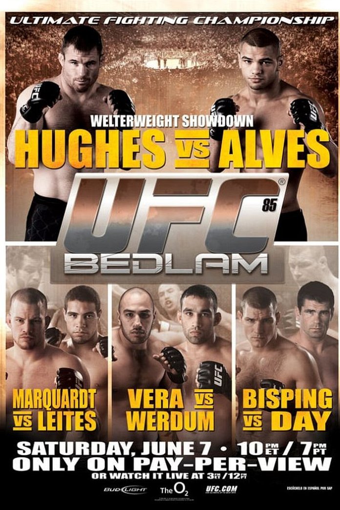 UFC 85 results poster