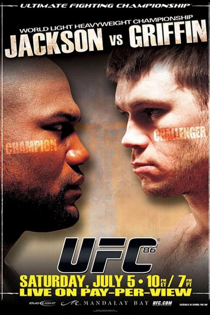 UFC 86 results poster