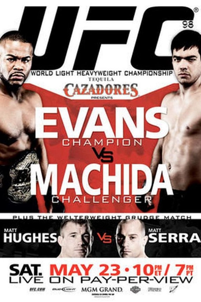 UFC 98 results poster