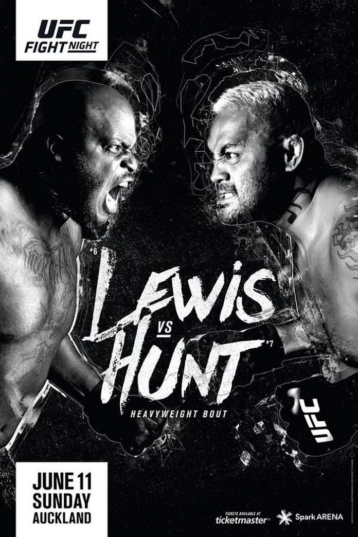 UFC Fight Night 110: Lewis vs. Hunt poster