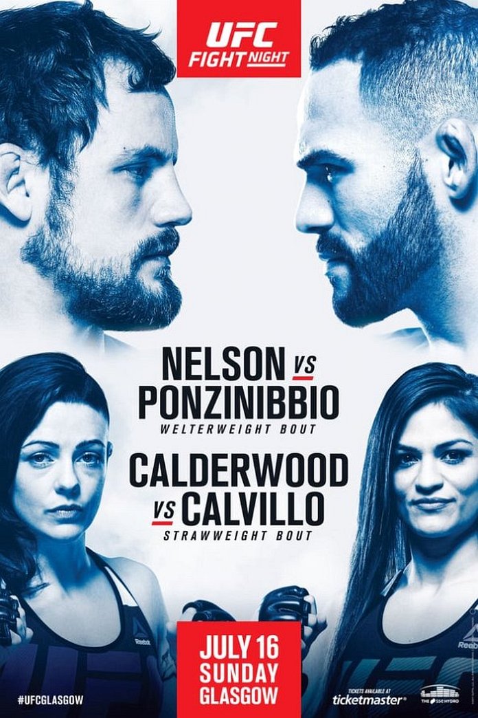 UFC Fight Night 113: Nelson vs. Ponzinibbio poster