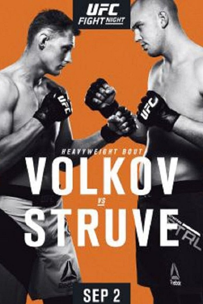 UFC Fight Night 115: Volkov vs. Struve poster