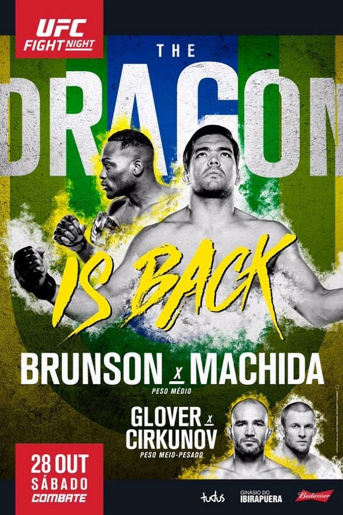UFC Fight Night 119: Brunson vs. Machida poster
