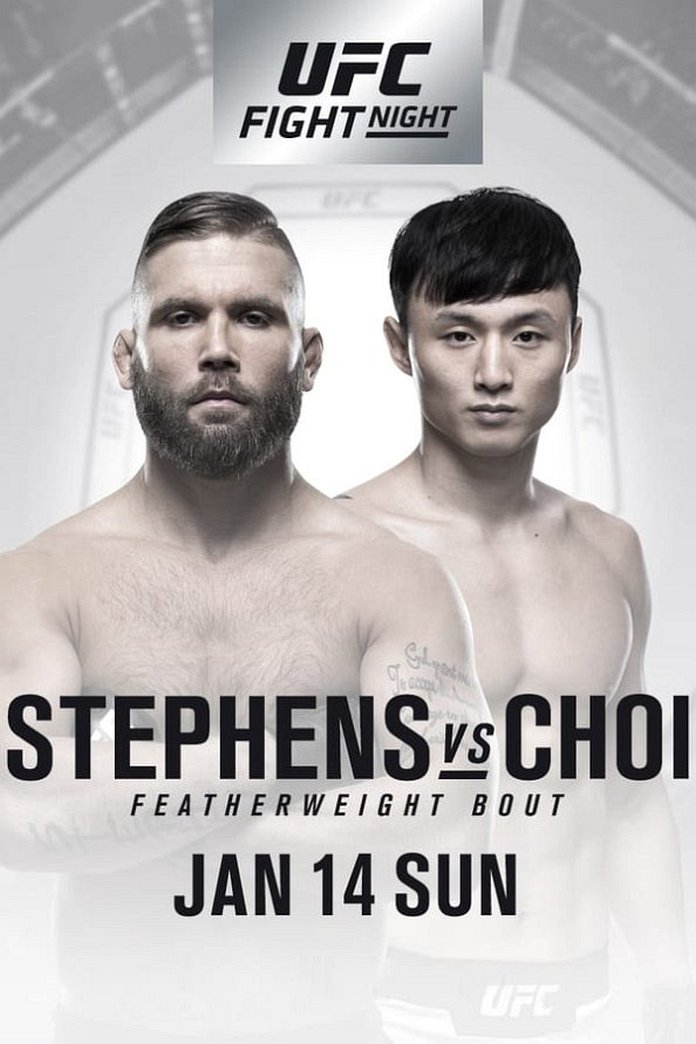 UFC Fight Night 124: Stephens vs. Choi poster