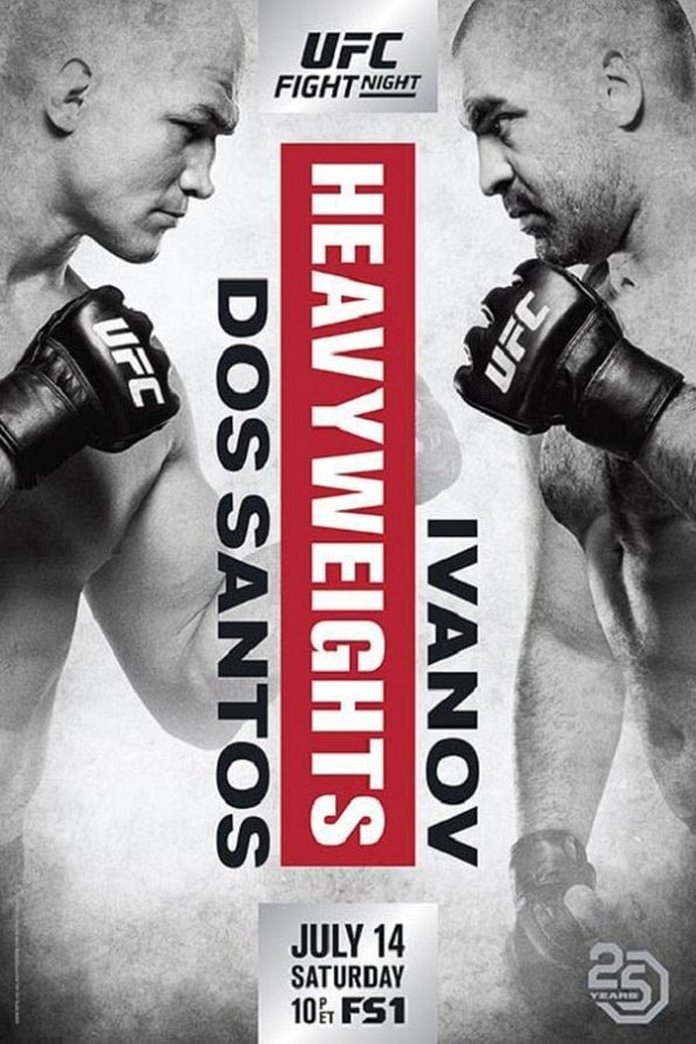 UFC Fight Night 133: dos Santos vs. Ivanov poster