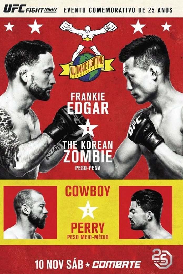 UFC Fight Night 139: Korean Zombie vs. Rodriguez poster