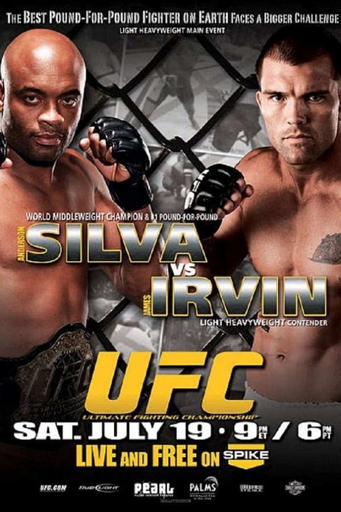 UFC Fight Night 14: Silva vs. Irvin poster