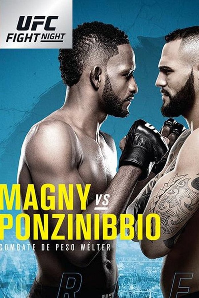 UFC Fight Night 140: Magny vs. Ponzinibbio poster