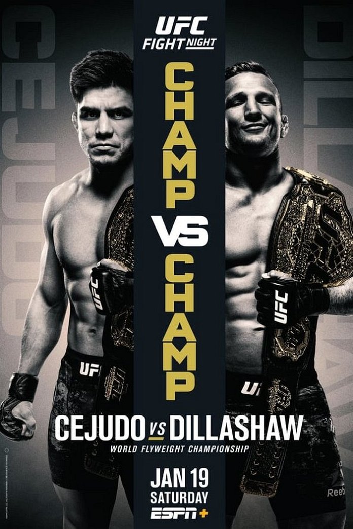 UFC Fight Night 143 results poster