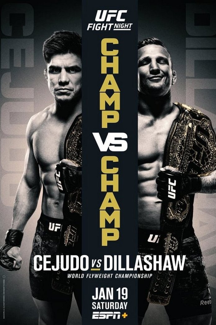 UFC Fight Night 143: Cejudo vs. Dillashaw poster